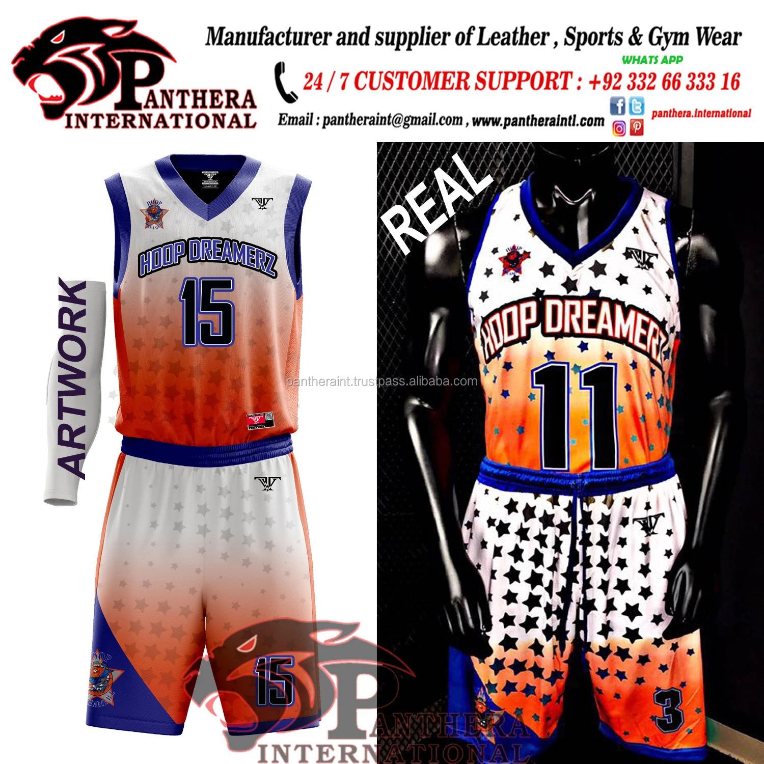 Stanton Center Shooters Reversible Jerseys Latest Design Sublimation