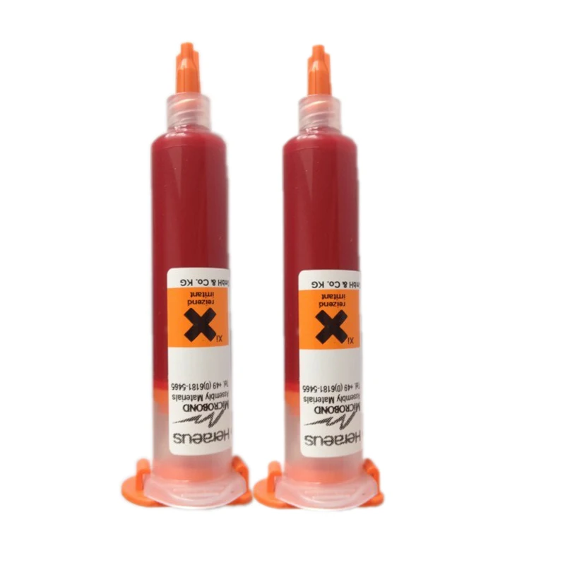 SMT Plastic Patch Adhesive Red Glue PD955M For Heraues, View adhesive