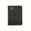 Bucket List Luxe Black A6 Mini Chip Board Cover Mini Notebook with Lined and Blank Pages