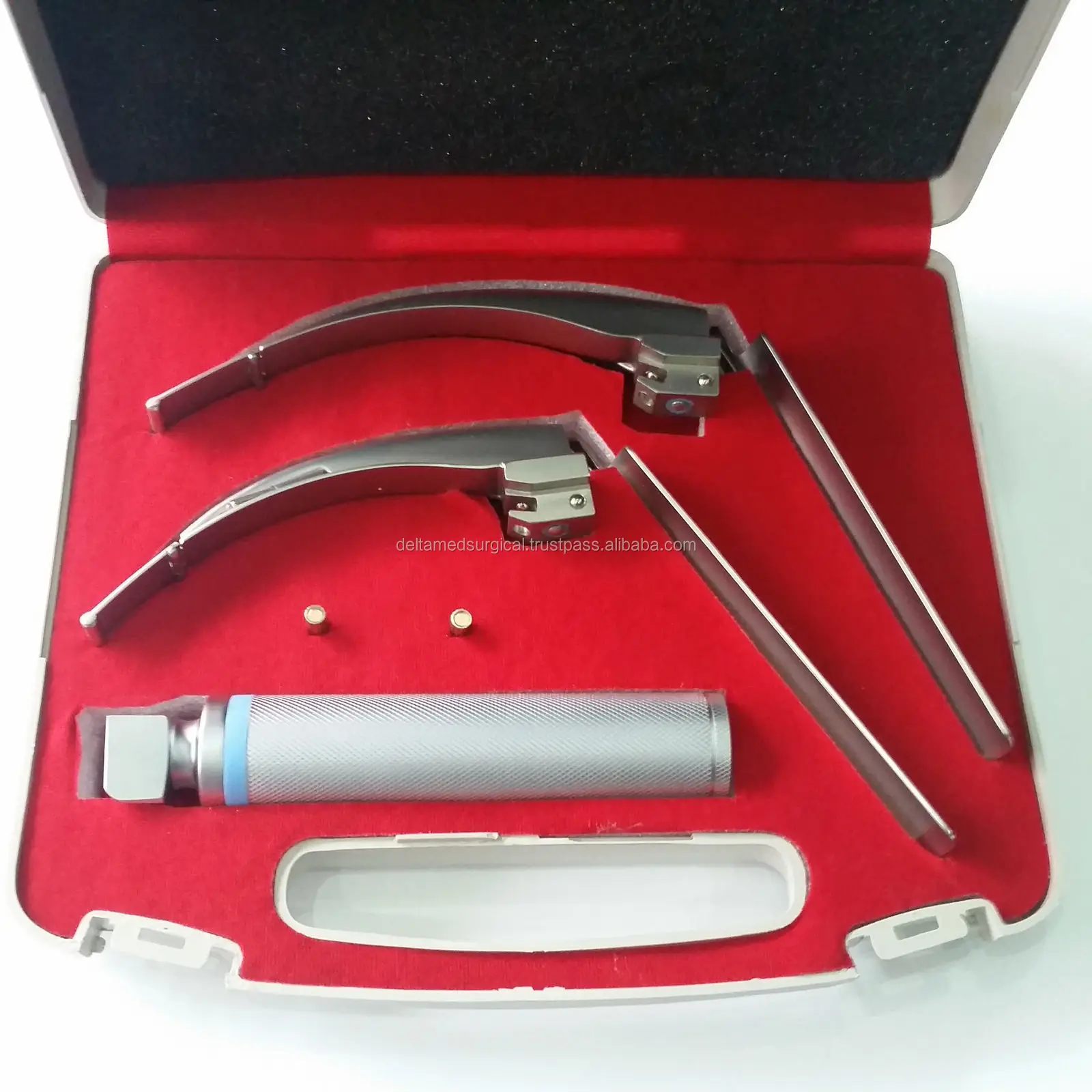 Laryngoscopes Conventional Set Laryngoscope Fiber Optic Set ...