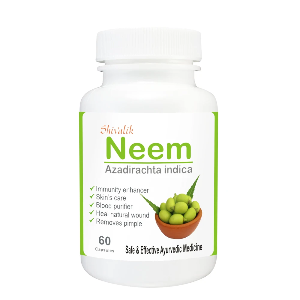 Neem Capsules Azadirachta Indica Extract Herbal Skin Care Capsules Buy Neem Capsules
