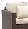 %100 Polyester PU Membrane Waterproof Satin Garden Furniture Sofa Upholstery Fabric