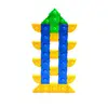 Factory sale OEM design intelligence environmental assemble bricks building blocks cute gift toys