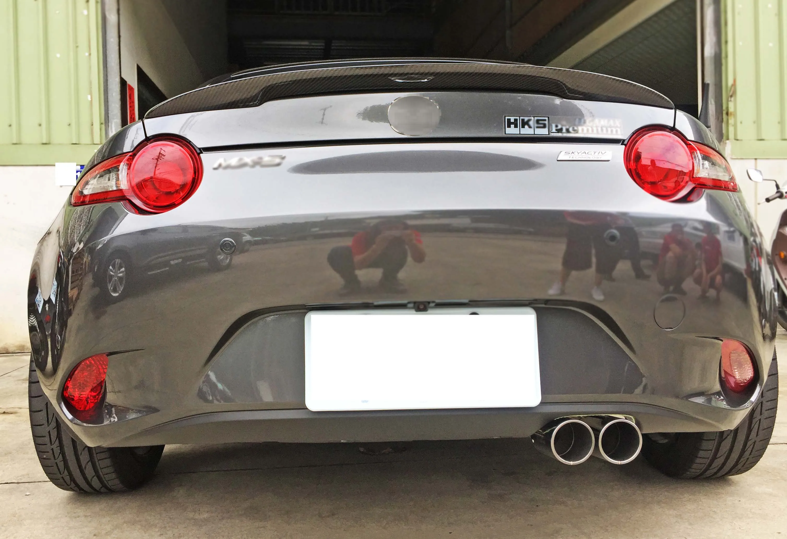 Carbon Fiber For Mazda Mx5 Nd Miata Convertible Performance Style Rear