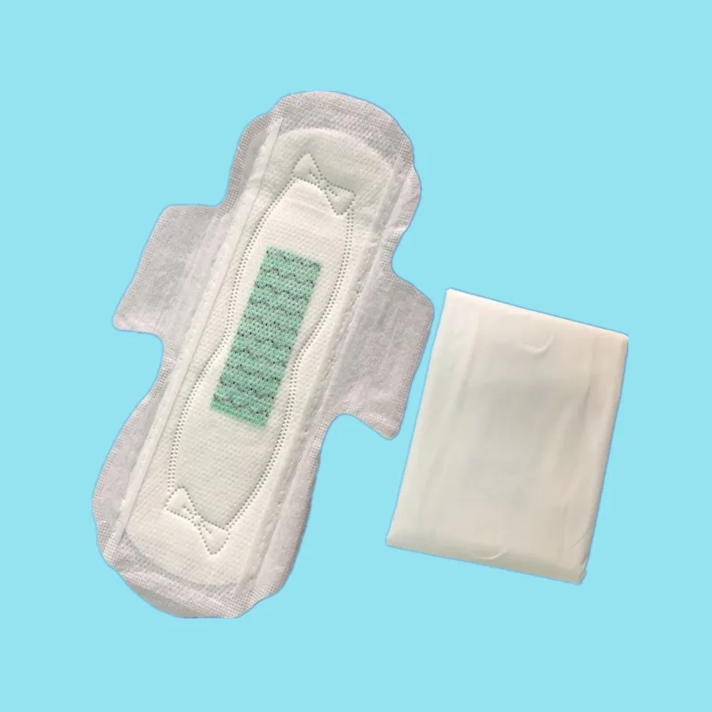 女性生理用品  卫生巾  main material: non woven / pe perforated