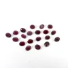 Direct factory wholesale indian ruby 5x4mm oval cut 0.55 cts jewelry setting stone