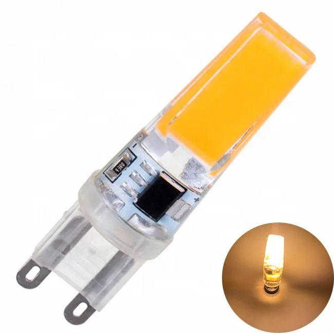 2 years Product Warranty SMD LED Ceramic G9 3.5w 600LM AC220-240V 75PCS Warm white 3000K LED Corn Bulb