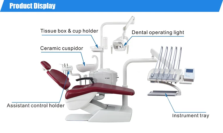 Whip Arm Best Dental Equipment Unit For Standard Size Dental Chair ...