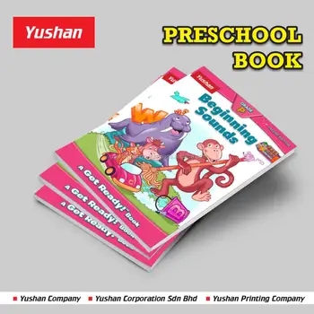 preschool workbook printing or educational materials using