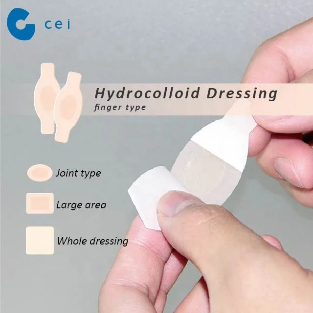 Medical Consumables Hydrocolloid Adhesive Tape Hydrocolloid Wound