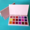 High quality matte finish eyeshadow makeup matte eyeshadow pallet matte eyeshadow palette with pink cardboard