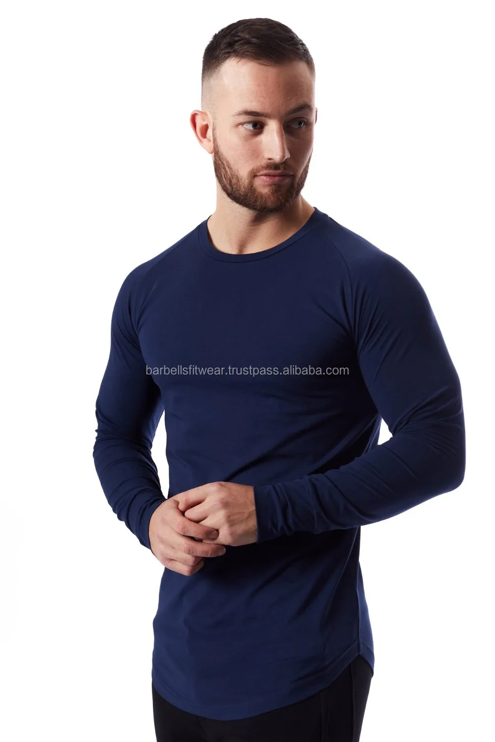 Full Long Sleeves Gym Fitted T Shirt Buy Long Sleeves Gym T Shirt