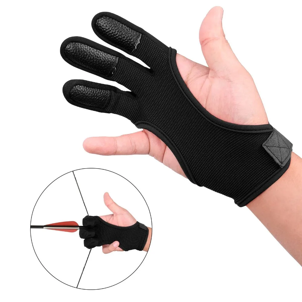 archery finger glove