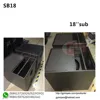 array line pro audio rock for garden,18 inch speaker box subwoofer system