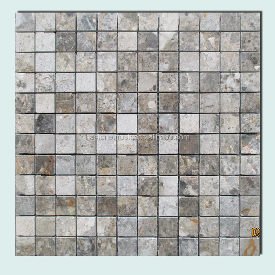 High Quality M14a5 Model Multicolor Marble Mosaics Modern Square Design ...