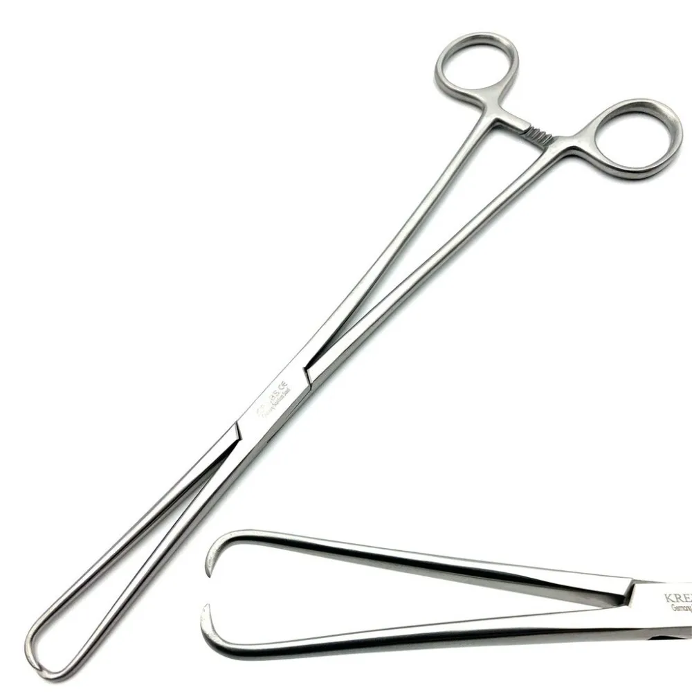 Pozzi Tenaculum Forceps 25cm Gynecology Instruments German Quality ...