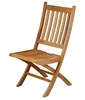 Outdoor Garden Teak wood Price Garden Furniture Used Folding Wooden Chair Wholesale Furniture
