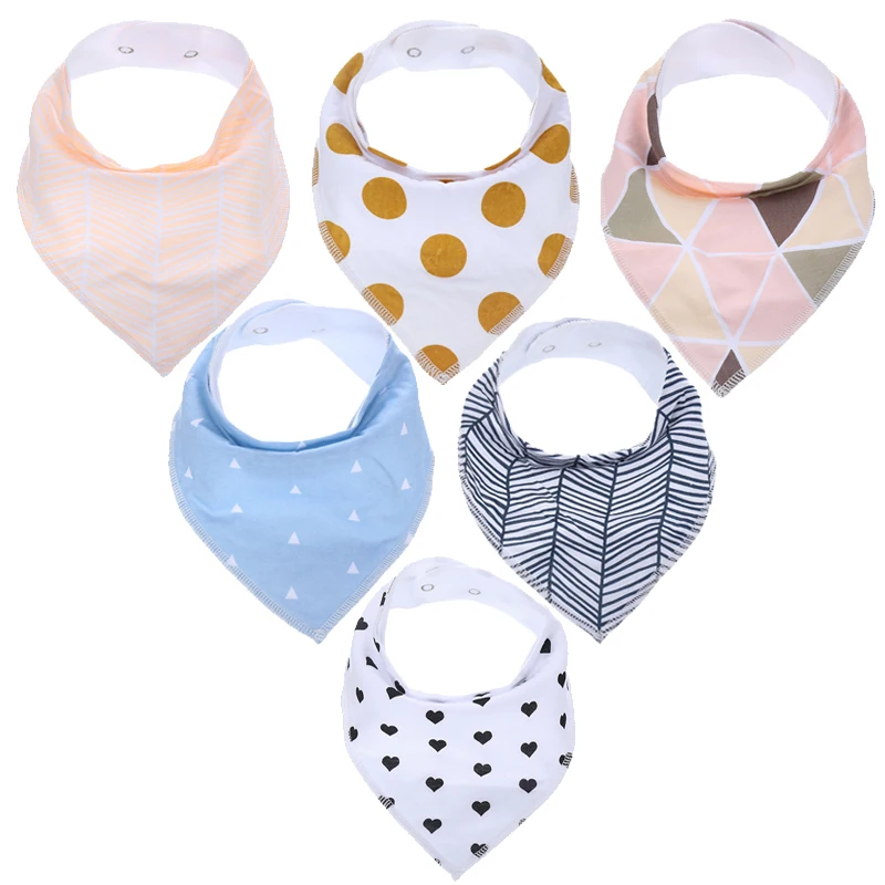 triangle baby bibs