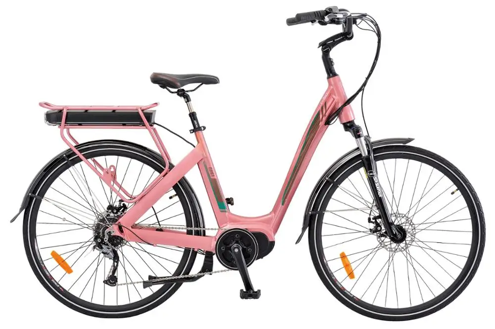 pink e bike