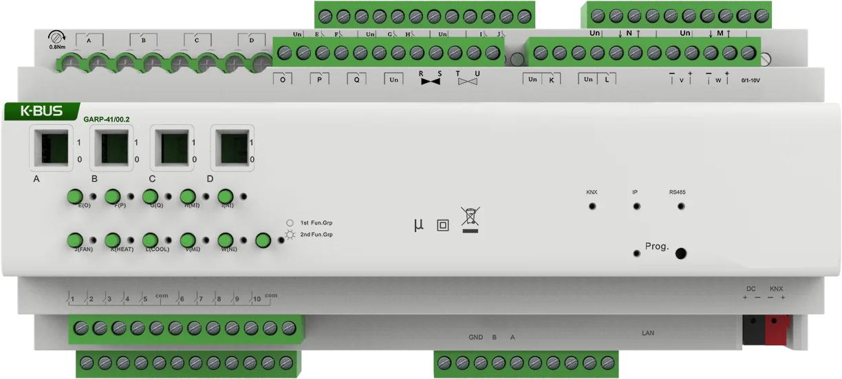 Умный контроллер. Контролер co для климатических систем GS 80.22 KNX 23918. GVS KNX. Jung блок питания KNX. Автоматика KNX.