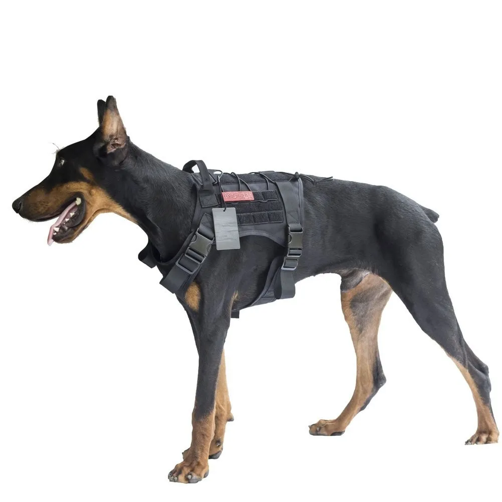 High Quality Wholesale Large Dog Military Vest Service Tactical Dog ...