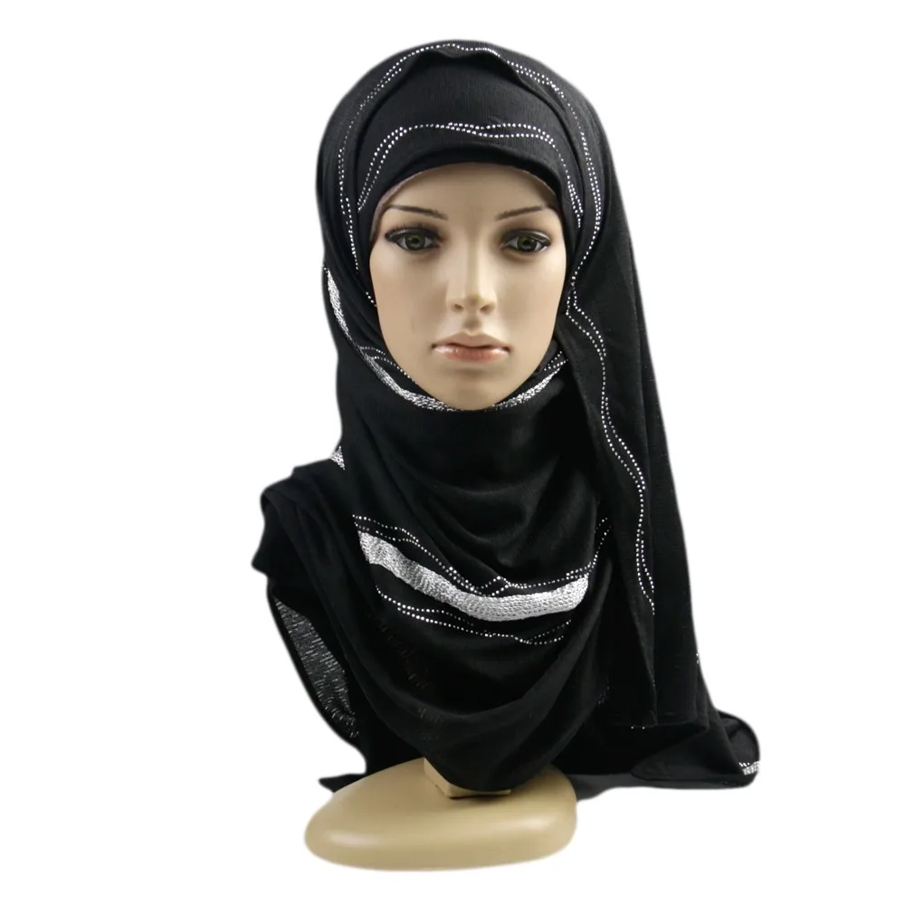 Alibaba Grossiste Arabe Femme En Turquie Coton Jersey Hijab Pour La