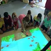Interactive floor kid games Software