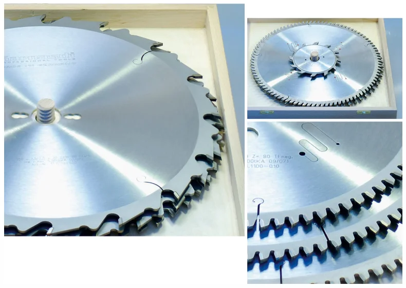 Karnasch Premium Carbide Tipped Circular Saw Blades,Aluminum Positive Thincut/finishingcut