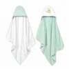 Small Quantity Customized Patterns 100% Ultra Soft Cotton Terry Baby Bath Wash Clothes and Hooded Towels