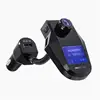 GXYKIT M8 3 Charging USB LCD Display Multi-color 5V 3.1A Car Kit 15M FM Transmission Car Bluetooth MP3 Player