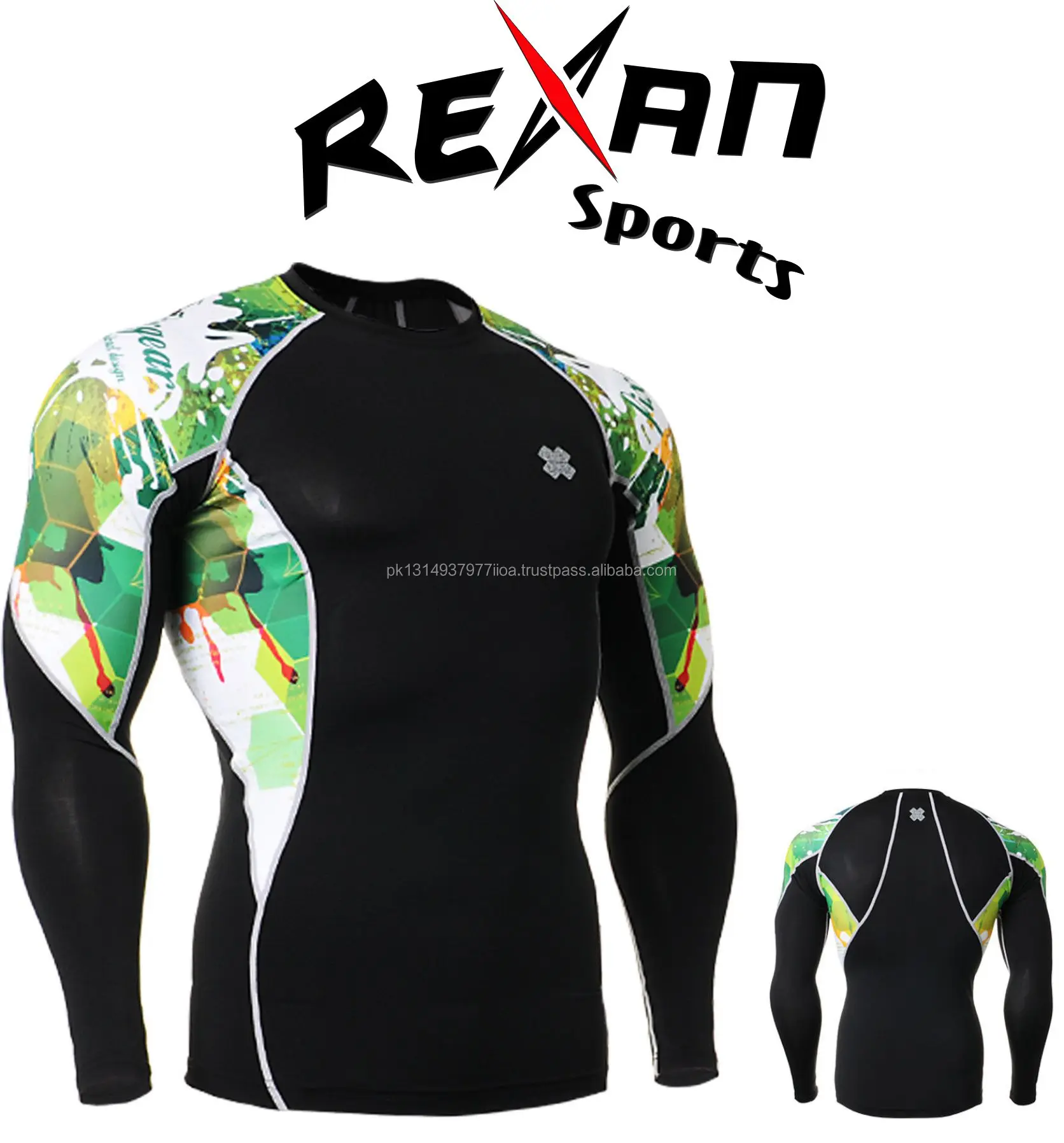 Custom Printed Bjj Rash Guard Sublimated Rash Guard Manufacturer Design