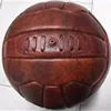 Soccer Ball Branded Leather Lining Hand Sewn