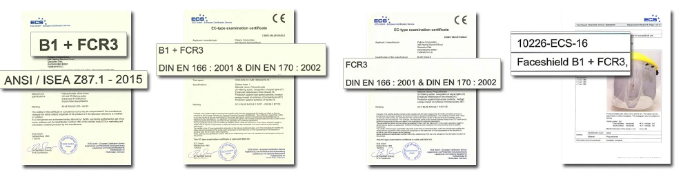 B1+FCR3 certifications