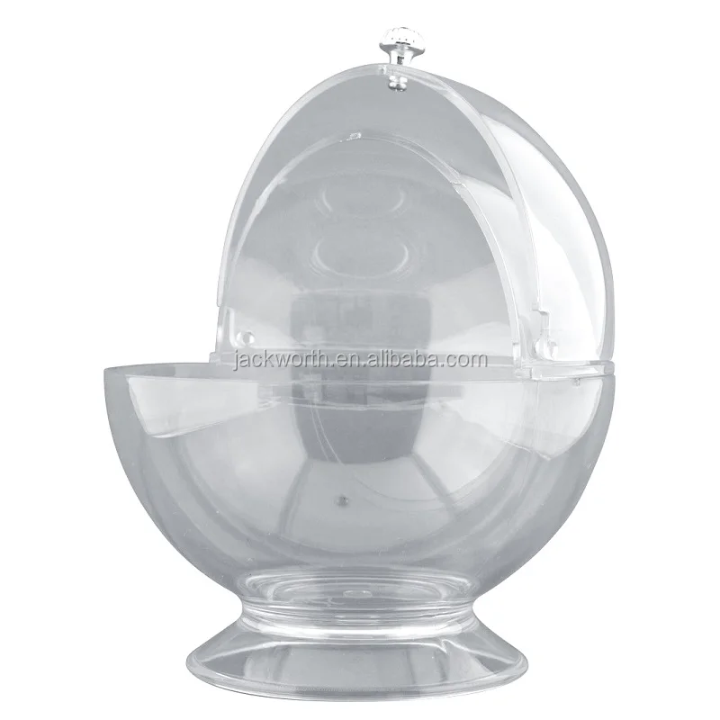 Plastic Display Candy Bowl With Covered Lid Buy Acrylic Plastic Appetizer Bowl With Lid