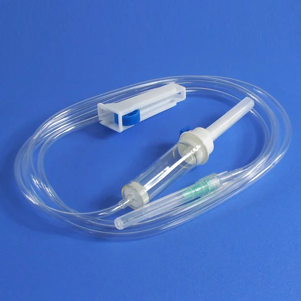 exw price disposable syringe iv burette infusion set with needle