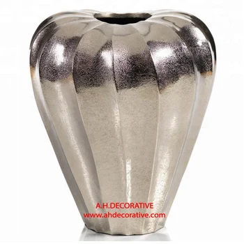 Orren Ellis Tall Aluminum Table Vase Trumpet For Orren Ellis Tall Aluminum Table Vase