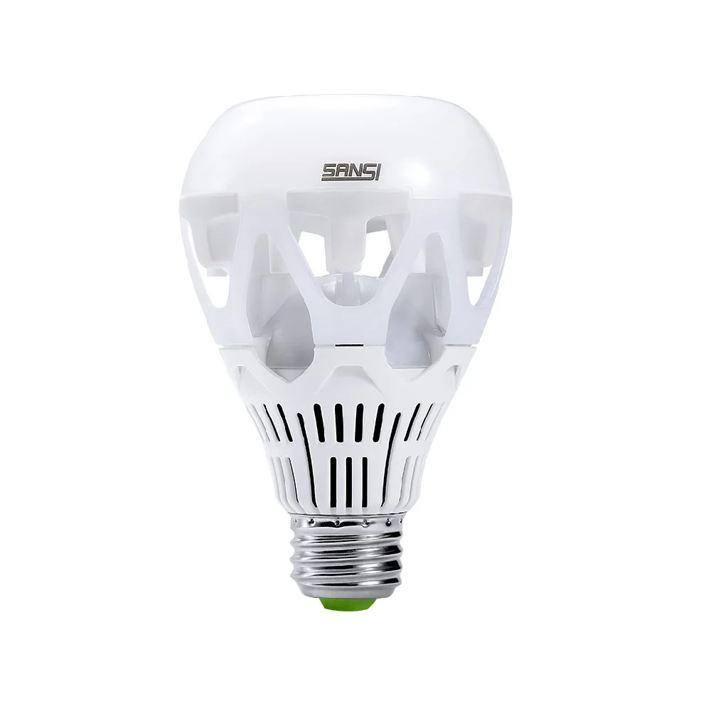 SANSI Led Light Bulb E26 Ceramic Led Bulb Light 8W 3000 Lumen Led Bulb Light