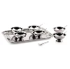 Stainless Steel Jumbo Ice Cream Cup 13 PC Set