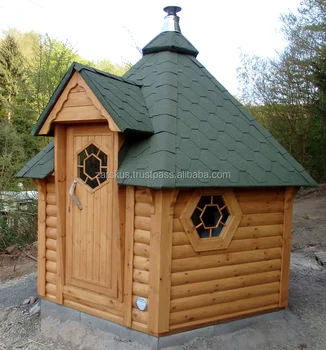 Sauna Cabin Saunahaus Chalet Gartensauna View Outdoor Wooden House Hottub Direct Product Details From Uab Nordtub On Alibaba Com