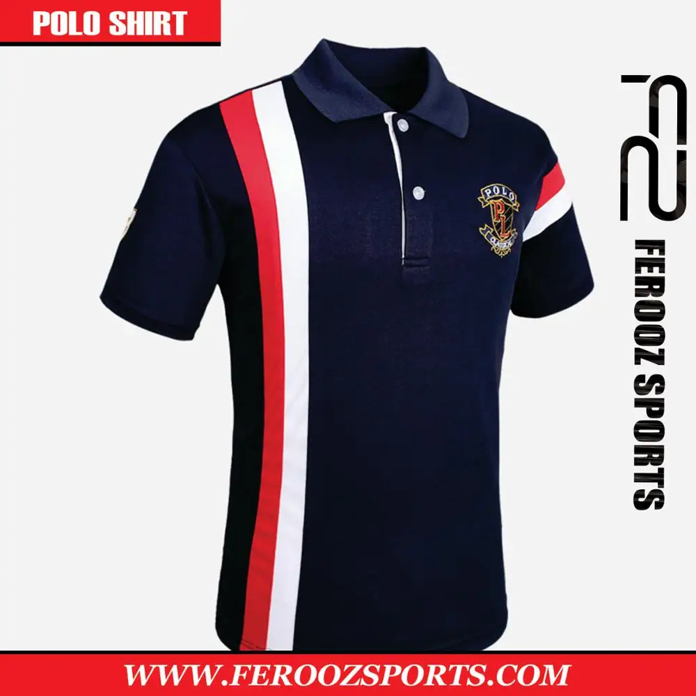 Multi Colour Polo Shirt,Stripes Polo Shirt,Custom Polo Shirt - Buy ...