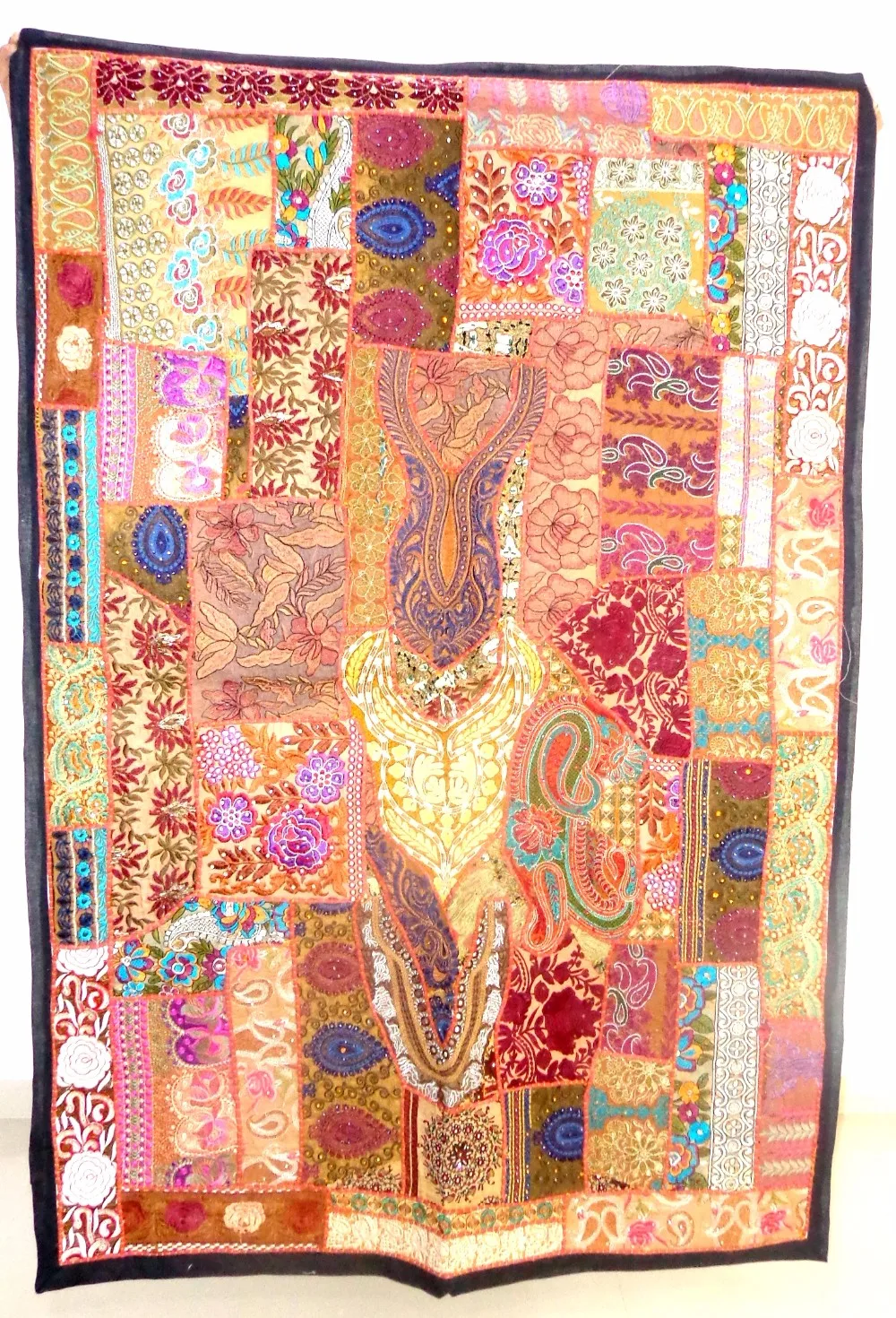 Handmade Wall Hanging indian Tapestry indian Patchwork Hand Embroidered Tapestry Buy Indian