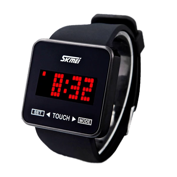 touch screen led watch set instructions