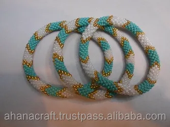 Nepal Roll On Beaded Bracelets Whole Lily Laura Nepal Roll On Beaded Bracelets Whole