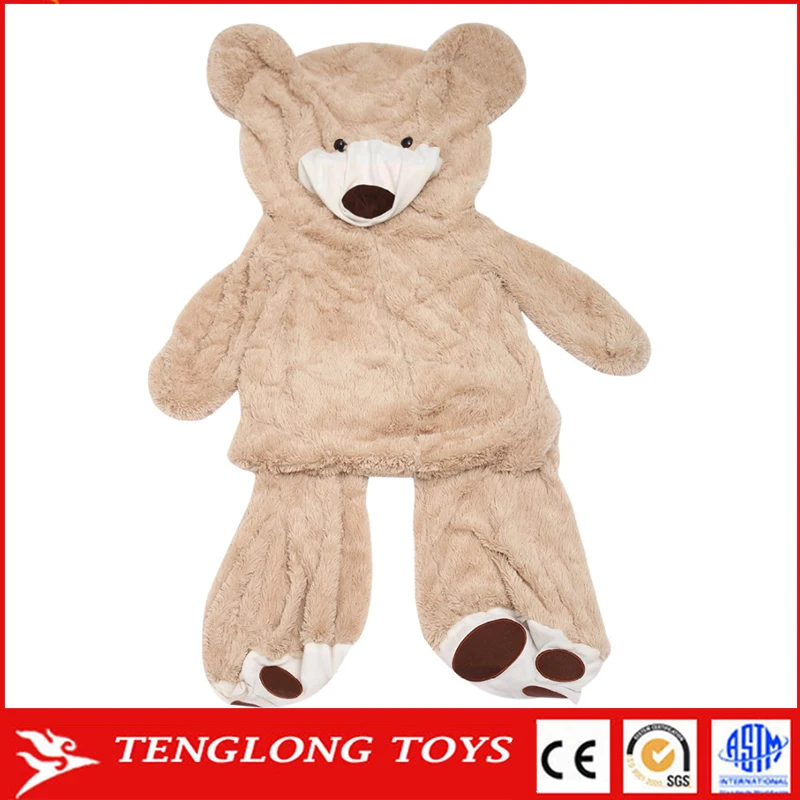 unstuffed teddy bear skins