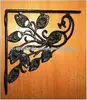 SMALL ANTIQUE VINTAGE CAST IRON VICTORIAN SHELF WALL BRACKETS