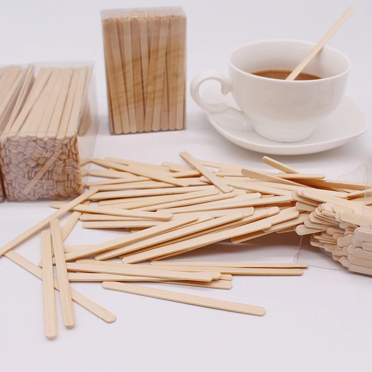 Custom Wooden Disposable Coffee Mix Wooden Stir Sticks For Sugar Buy