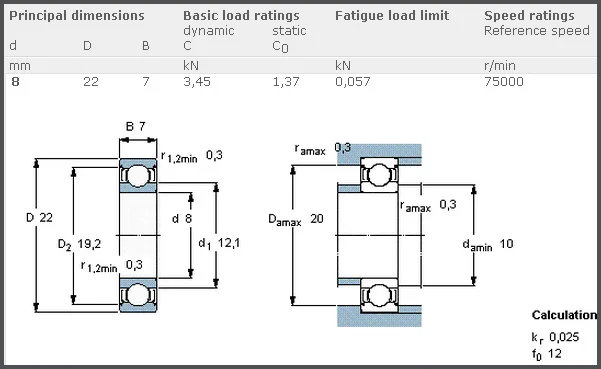 High Speed 608ab Bearing 608dsd07 Bearing 608dw Nsk Bearing For ...