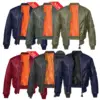Ma1 Flight Jacket Army Bomber Jacket Pilot Jacket Military Bomber jacket/Mens bomber jacket winter CWU Jacket/Men Bomber jacket