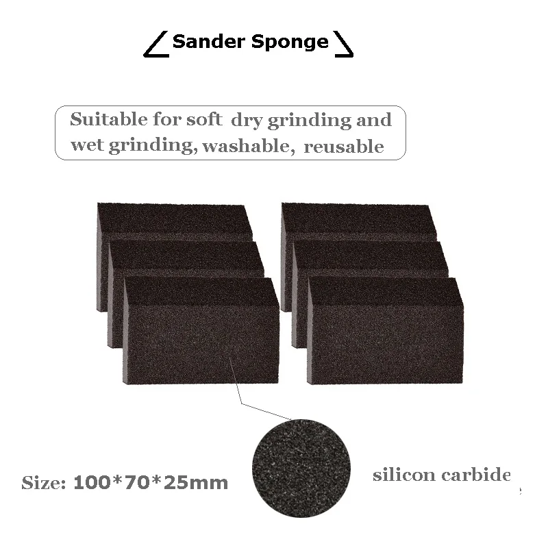 Angled Diamond Sponge Sanding Blocks With Competitive Price Buy