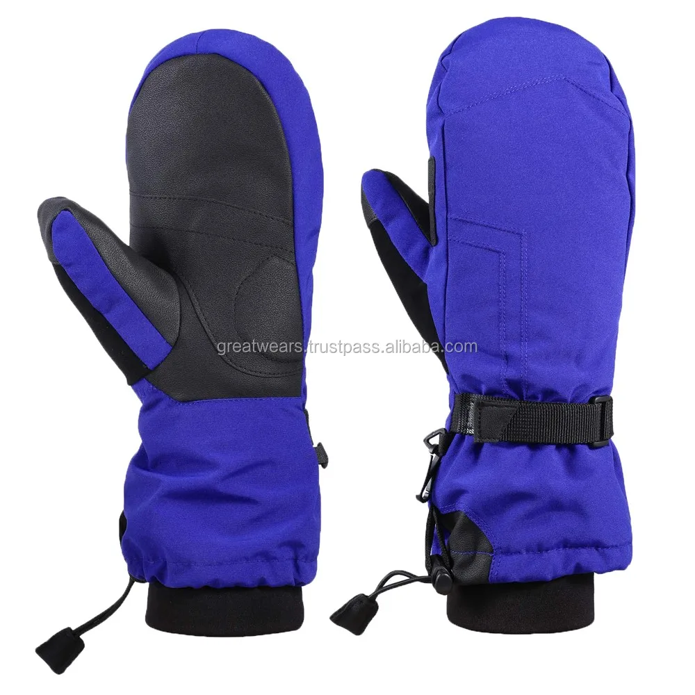 Genuine Leather Winter Mittens Hot Sale High Quality Cold Weather For